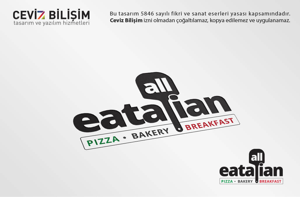 ALL EATALIAN Logo Tasarımı
