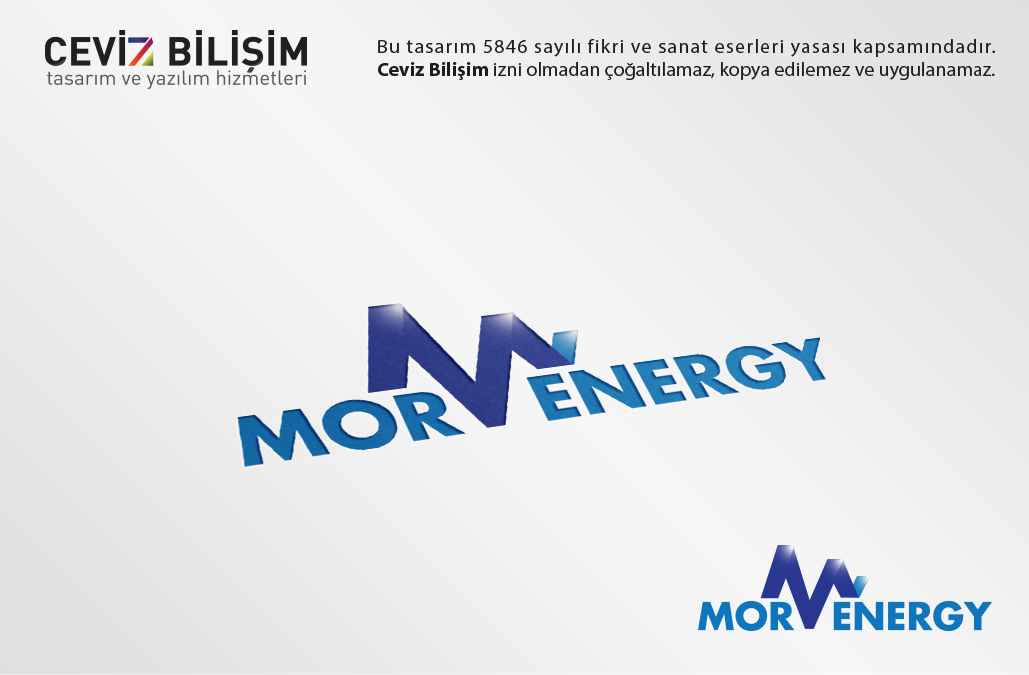 Mor Energy Logo Tasarımı