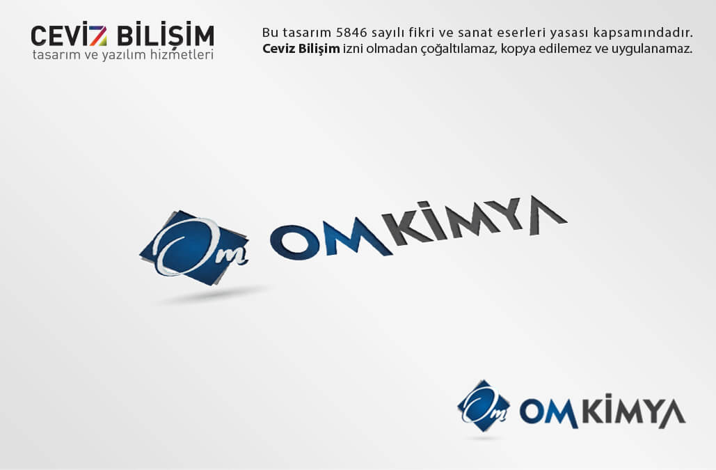 OM Kimya Logo Tasarımı