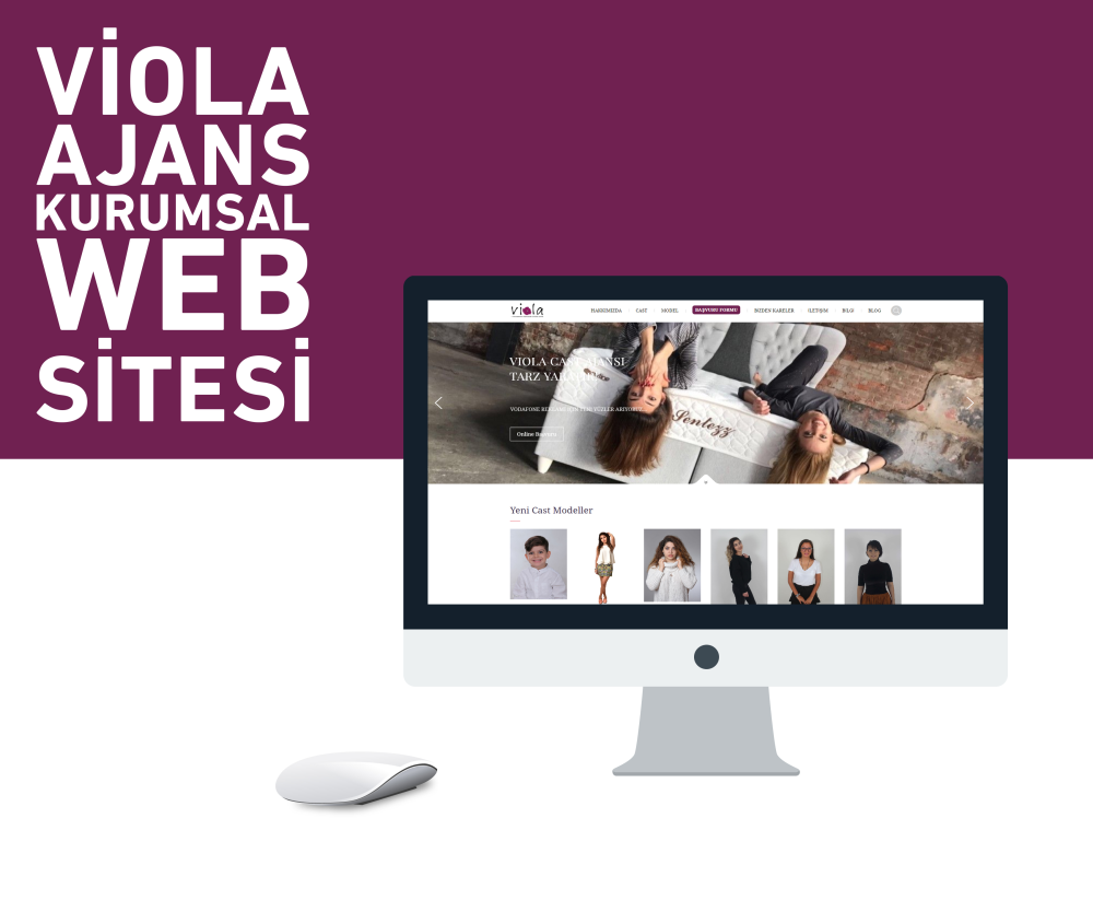 Viola Cast Ajans Web Yazılımı
