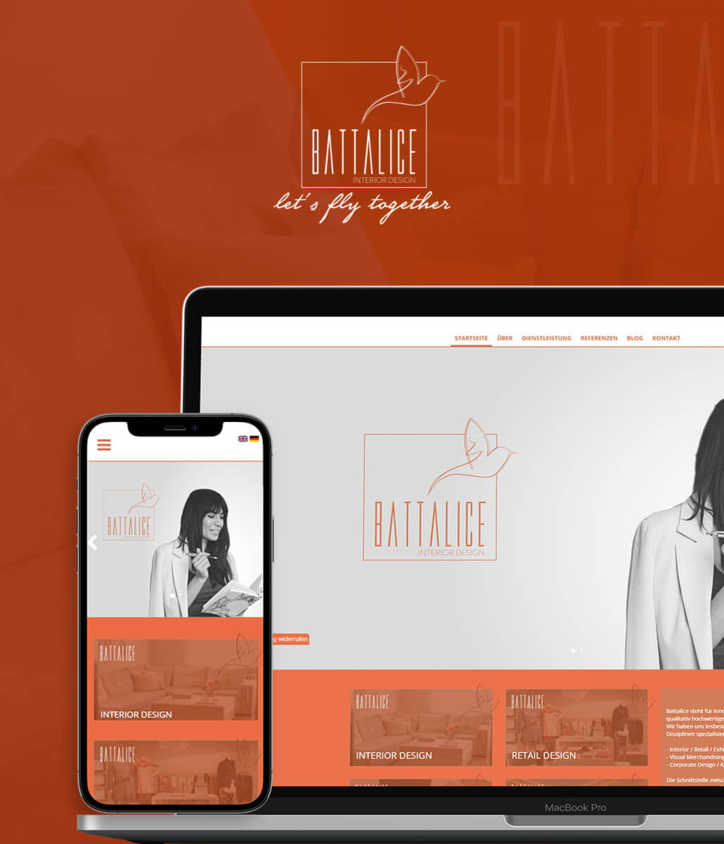 Battalice Interior Design Web Tasarımı