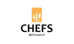 Chefs Restaurant Logo TasarÄ±mÄ±